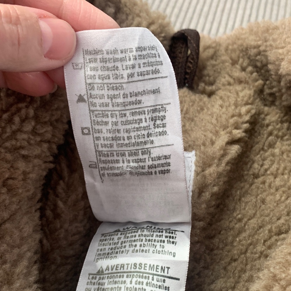 Carhartt women's size medium Dark Brown Jacket Fleece lining duck - Picture 7 of 13